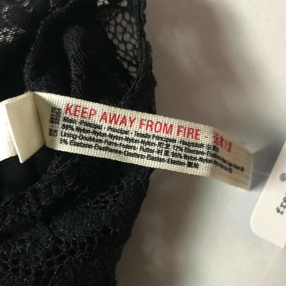 Free People Reese Lace Adjustable Straps Bralette - Picture 5 of 7